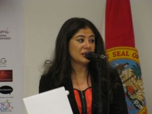 Pilar Velez apertura del Mes del Libro Hispano Miami 2013